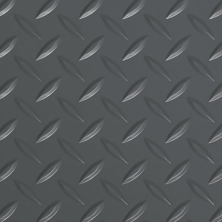 G-Floor Diamond Tread 5-ft x 10-ft Sandstone Diamond Plate Garage Floor Roll