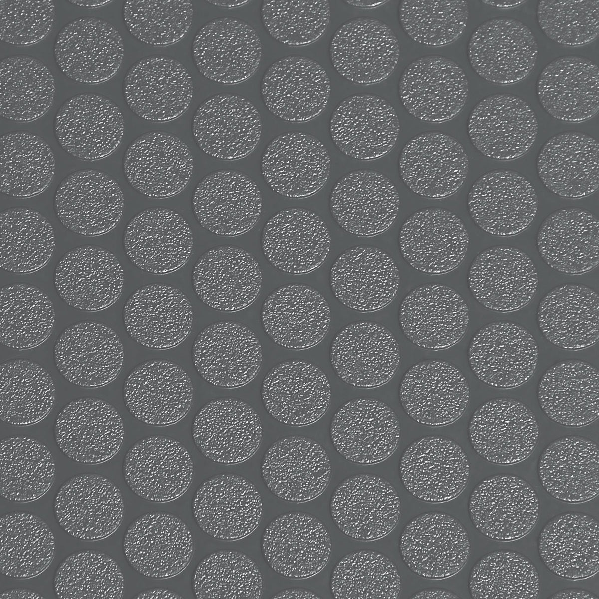 G-Floor Small Coin 10 ft. x 24 ft. Slate Grey Commercial Grade Vinyl Garage Flooring Cover and Protector