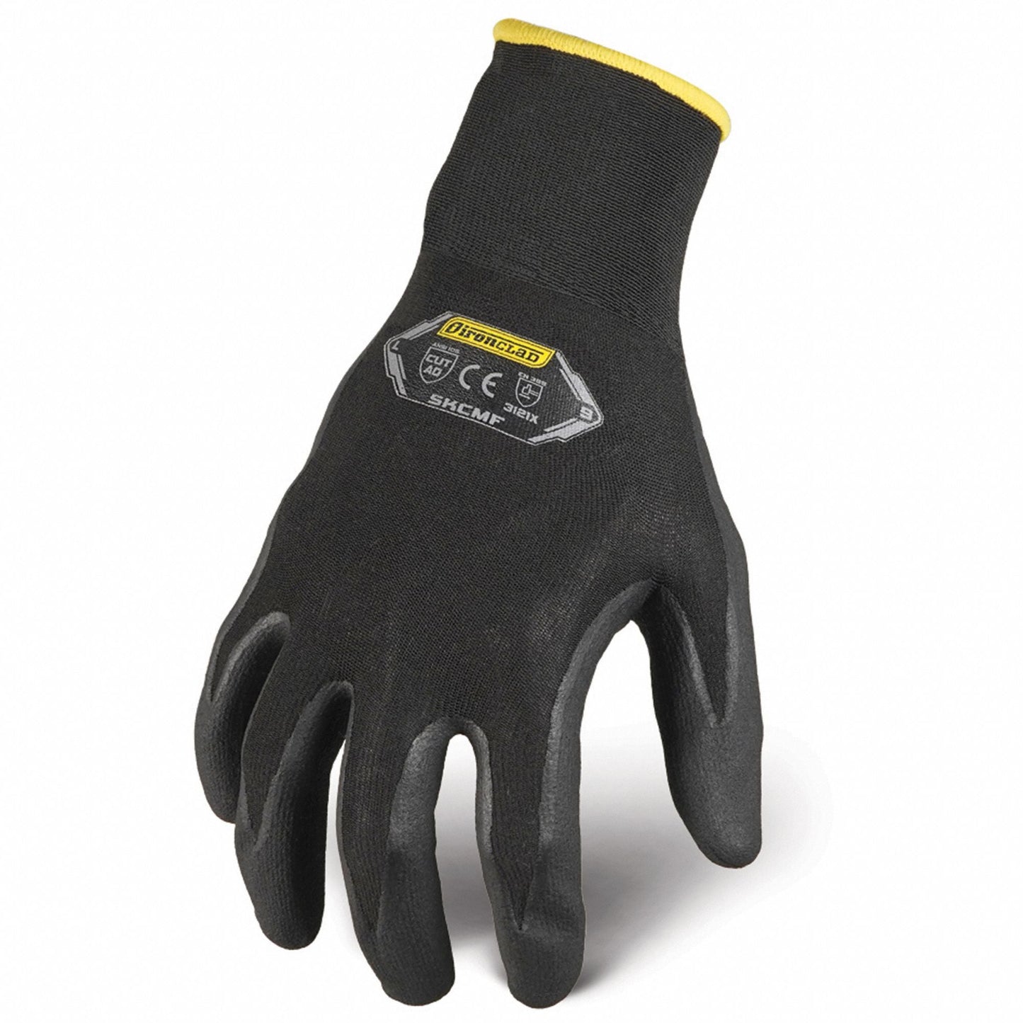IRONCLAD PERFORMANCE WEAR Command Knit Gloves 3XL - Touchscreen Compatible Nitrile