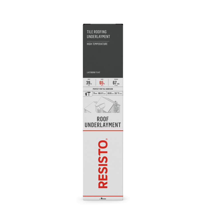 SOPREMA RESISTO LASTOBOND TU-HT Tile Roofing Underlayment 39-2/5" x 65' 3/5"