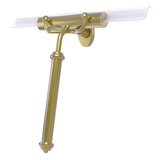 Allied Brass Shower Squeegee with Smooth Handle – Solid Brass, Matte Black Finish