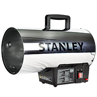 Stanley 60,000 BTU Forced-Air Propane Outdoor Space Heater with Push-Button Ignition