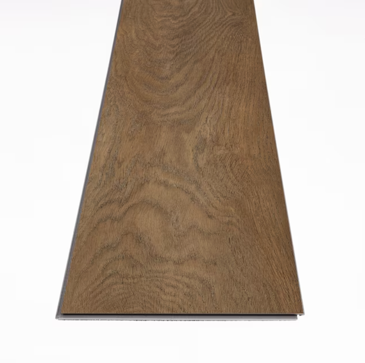 STAINMASTER PetProtect (Sample) Wendover Brown Oak Waterproof Wood Look Interlocking Luxury Vinyl Plank