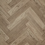 STAINMASTER Walnut Herringbone 9.84-mil x 12-ft W Waterproof Cut-to-length Vinyl Sheet Flooring