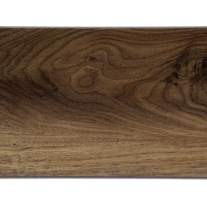 STAINMASTER Sample Highland Walnut Water Resistant Wood Look Interlocking Luxury Vinyl Plank, 12-mil Wear Layer, 7.08-in W