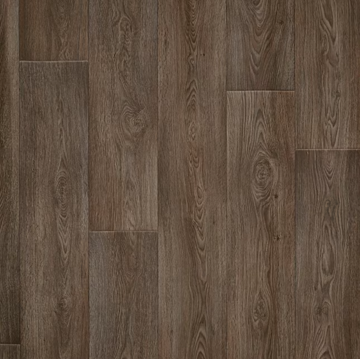 STAINMASTER PetProtect (Sample) Thornhill Oak Waterproof Wood Look Glue-Down Sheet Vinyl, 6 in x 9 in