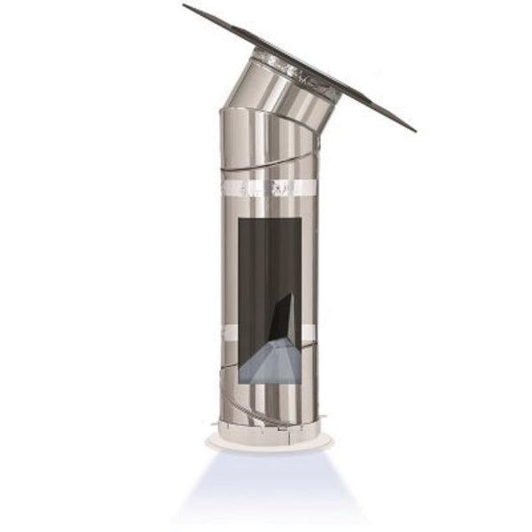 VELUX 14 in. Flat Glass Rigid Sun Tunnel® Skylight with Low Profile Metal Flashing image 12
