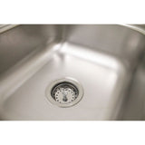 Keeney 3.5-in Stainless Steel Kitchen Sink Strainer with Basket, Rust-Resistant