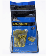 IDEAL In-Sure 100-Pack Yellow Push-In Wire Connectors - Super Arbor