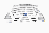 Kobalt 232-Piece Standard (SAE) and Metric Combination Polished Chrome Mechanics Tool Set