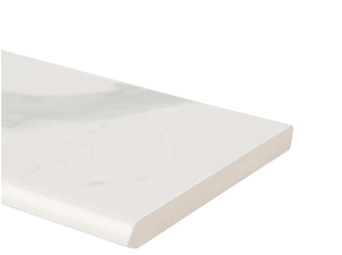 Eden Statuary Bullnose 4 in. x 24 in. Matte Porcelain Wall Tile (20 lin. ft. / case) - Super Arbor