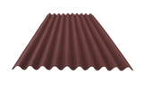 OnduraPremium 3.16-ft x 6.58-ft Corrugated Red Asphalt Roof Panel - Super Arbor