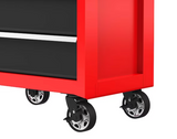 CRAFTSMAN 2000 Series 26.5-in W x 34-in H 5-Drawer Steel Rolling Tool Cabinet (Red) - Super Arbor