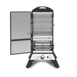 Smoke Vertical Propane Gas Smoker in Black - Super Arbor