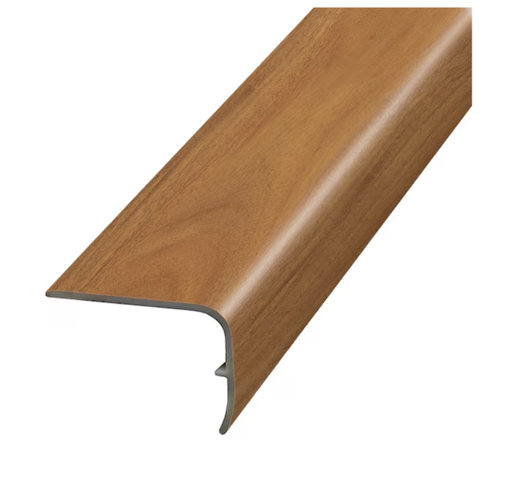 Project Source Addington 9/16-in T x 1-7/8-in W x 78.7-in L Painted Vinyl Stair Nosing Floor Moulding Trim