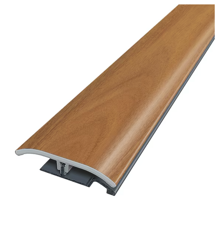 Project Source Addington 1/4-in T x 2-in W x 78.75-in L Prefinished Vinyl 4-in-1 Floor Moulding Trim