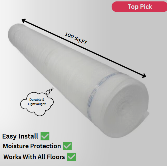 Blue Hawk 100-sq ft Standard 2 mm Flooring Underlayment