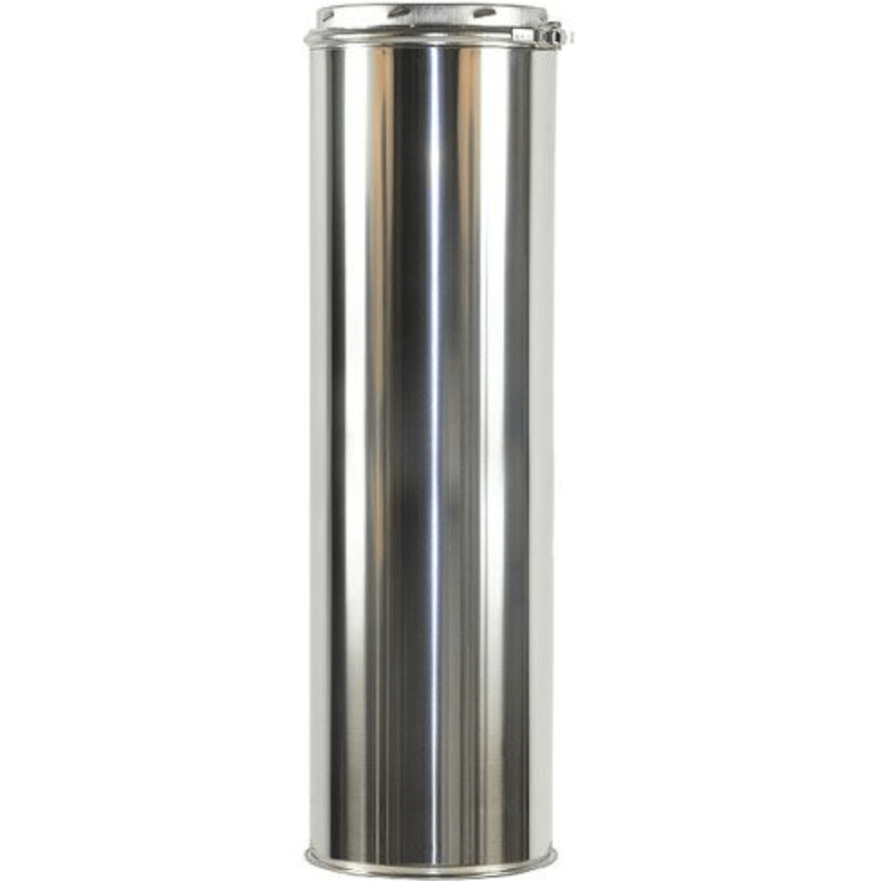 8-Inch Chimney Pipe x 24-Inch Length (Class A Stainless Steel)