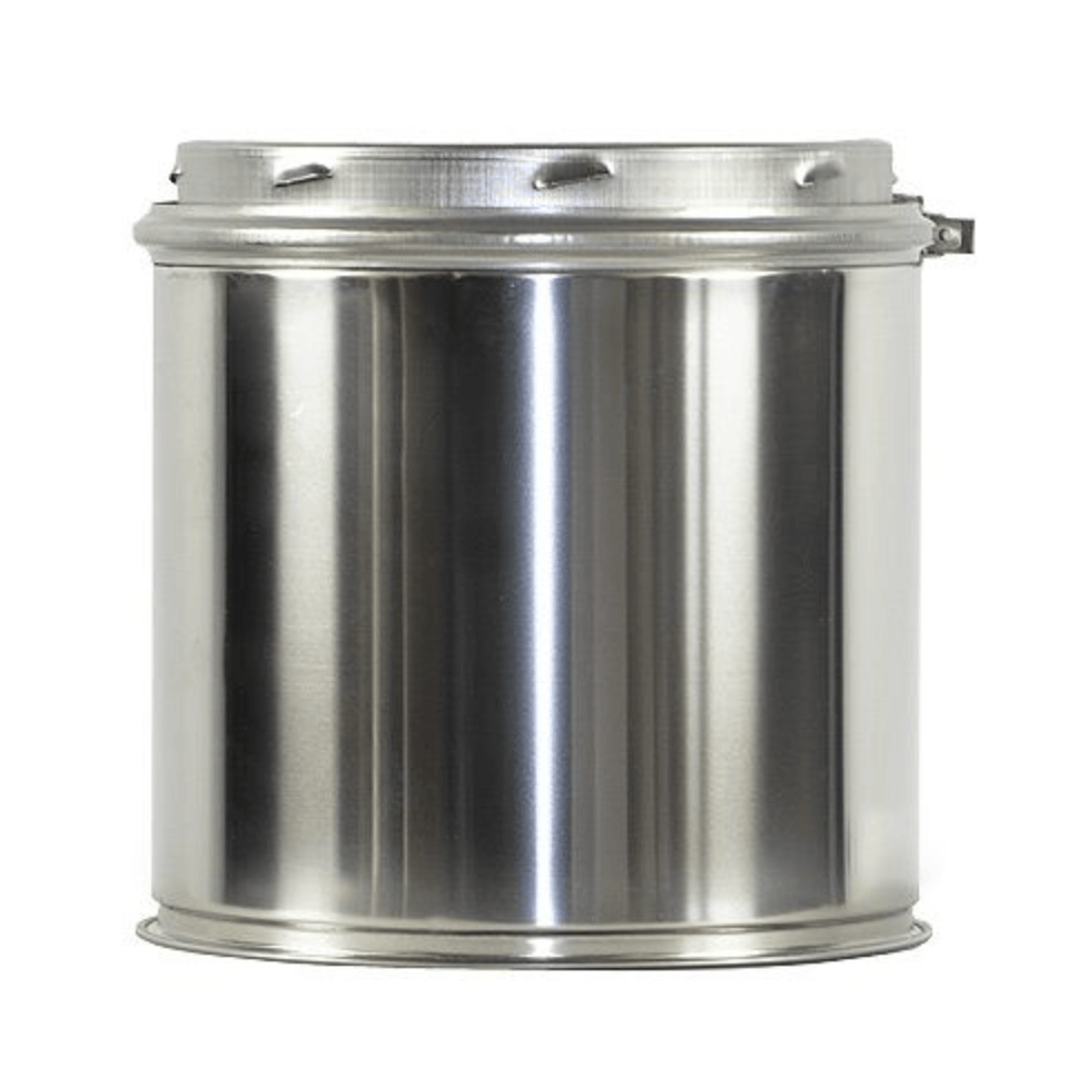 8-Inch Chimney Pipe x 8-Inch Length (Class A Stainless Steel)