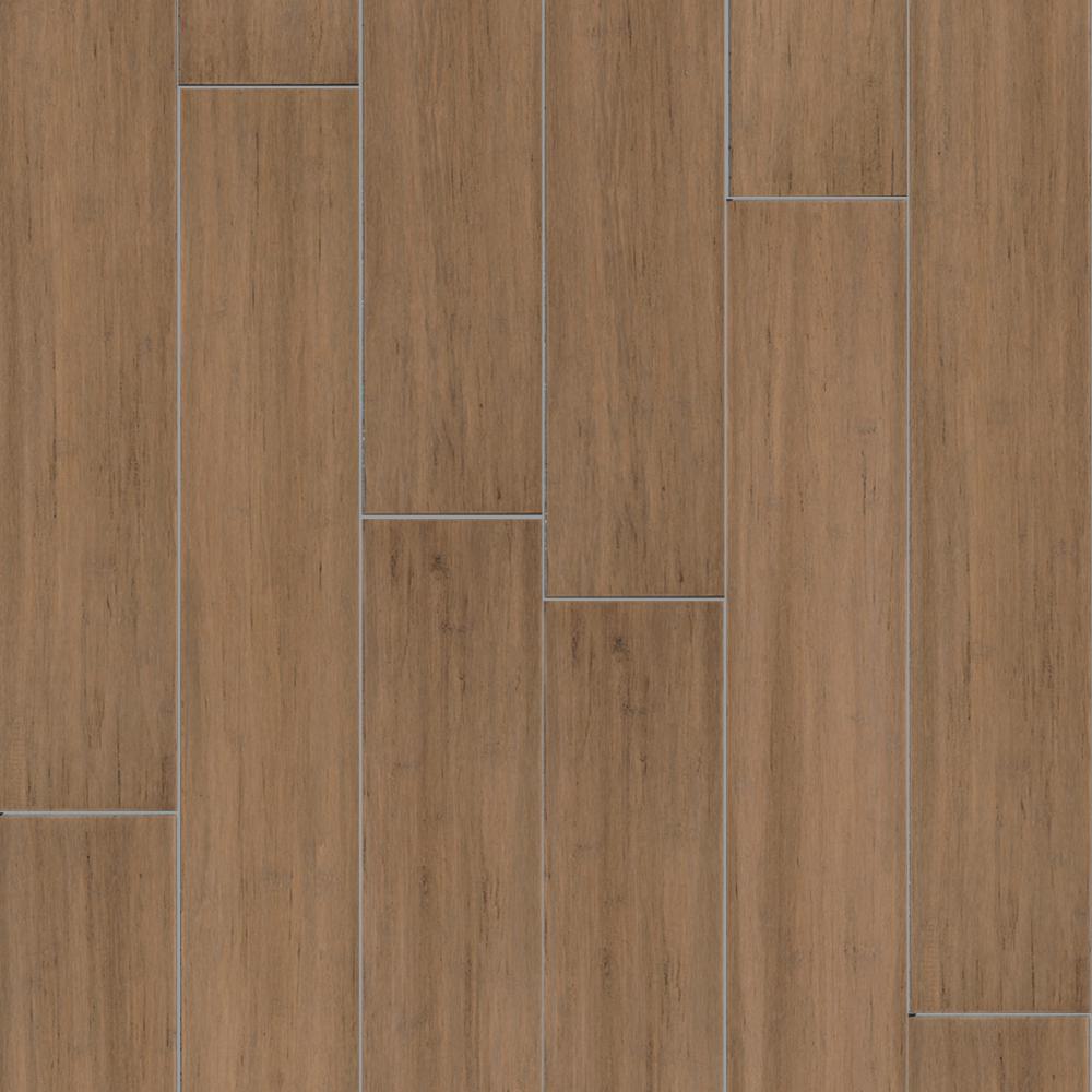 Lifeproof Laona 7 mm T x 5.12 in. W x 36.22 in. L Waterproof Engineered Click Bamboo Flooring (15.45 sq. ft./case)