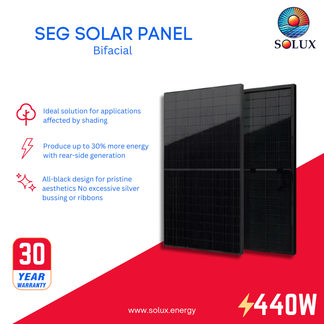 SEG Solar Non-Domestic Solar Panel/Module 440W 1722MM x 1134MM x 30MM