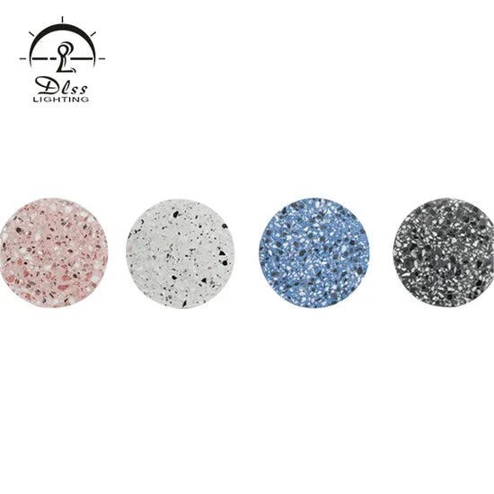 DLSS Lighting Simple Style Terrazzo Wall Lighting& Lamp