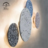 DLSS Lighting Simple Style Terrazzo Wall Lighting& Lamp