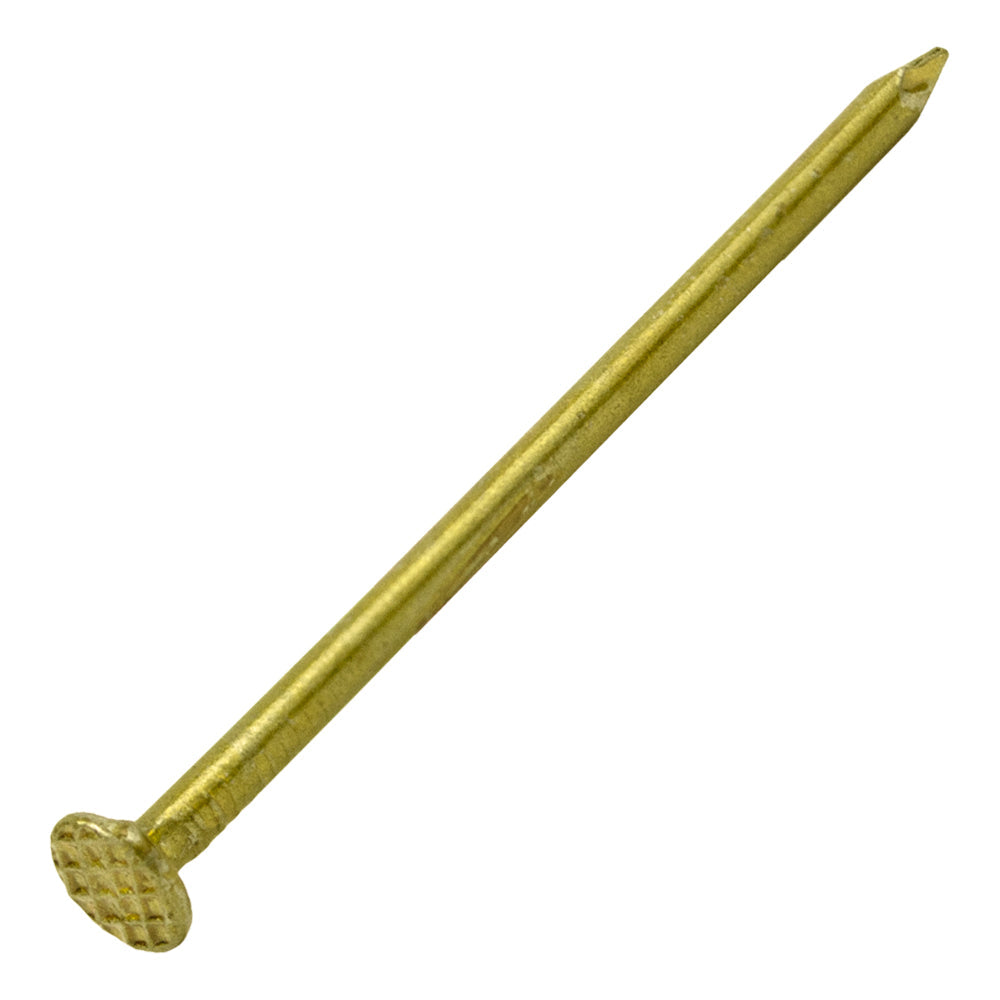 Grip-Rite 12D 3.125 in. Sinker Coated Steel Nail, Flat Head, 30 lb
