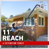 Toro Universal Gutter Cleaning Kit with 11 ft. Reach for Handheld Leaf Blowers, Includes Shoulder Strap