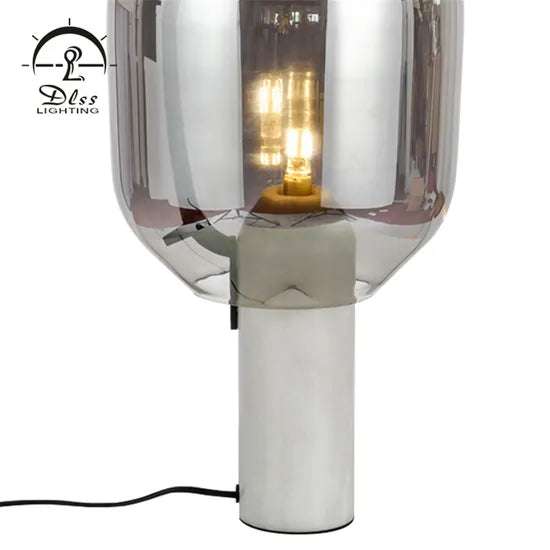 DLSS Lighting Co.,Ltd Smoky Color Modern Style Art Lighting with Holder Lamp G9 Table Lamp