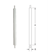 Fypon 32 in. x 1-3/4 in. x 1-3/4 in. Polyurethane Square Baluster for 5 in. Balustrade System