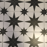 Stella Azul 9-3/4 in. x 9-3/4 in. Porcelain Floor and Wall Tile (10.88 sq. ft./Case)
