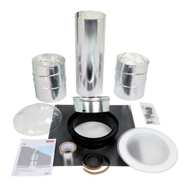 VELUX 10 in. Rigid Sun Tunnel Skylight - Acrylic Dome and Low Profile Plastic and Metal Flashing image 4