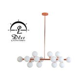 Surpars House Chandelier, 16 Lights Modern Ceiling Light for Rooms