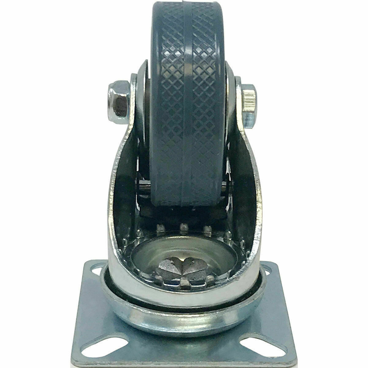 Richelieu 50 mm Clear Plate and Brake Caster
