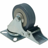 Richelieu 50 mm Clear Plate and Brake Caster