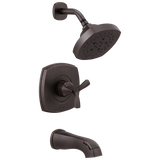 Delta 0.5-in Venetian Bronze Bathtub/Shower Mixer, H2Okinetic, Monitor, Trim Kit T144766-RB