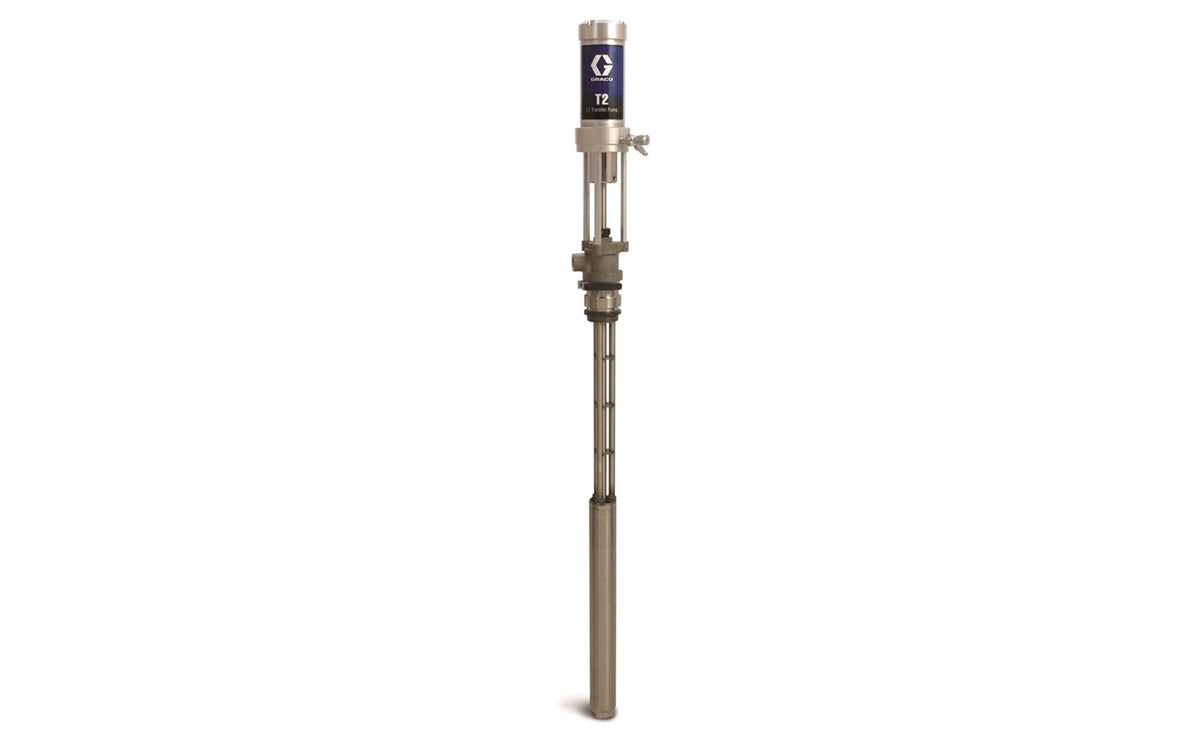 Graco 295616 T2 Stainless Steel Supply/Transfer Piston Pump, 2:1 Ratio, 5 GPM, 405 psi