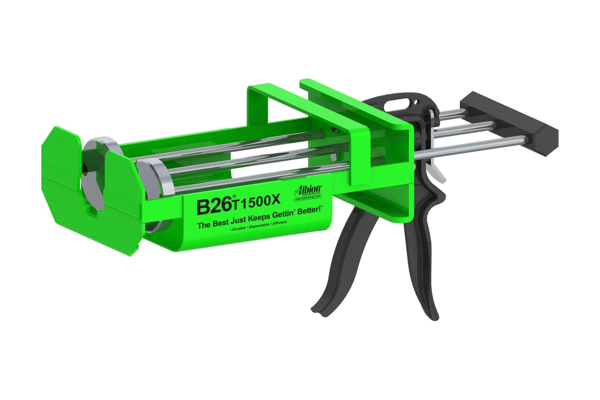 Albion Dual Cartridge Manual Caulk Gun 2 x 750 mL