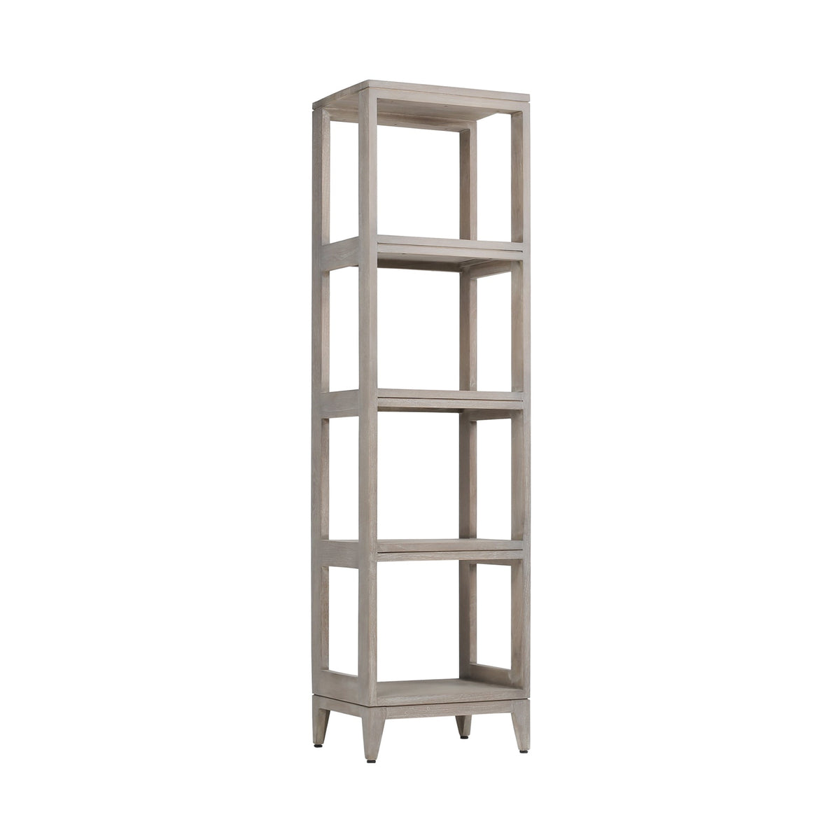 Avanity 16-in W x 60-in H x 13-in D Natural Teak Freestanding Linen Cabinet