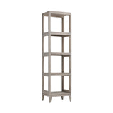 Avanity 16-in W x 60-in H x 13-in D Natural Teak Freestanding Linen Cabinet