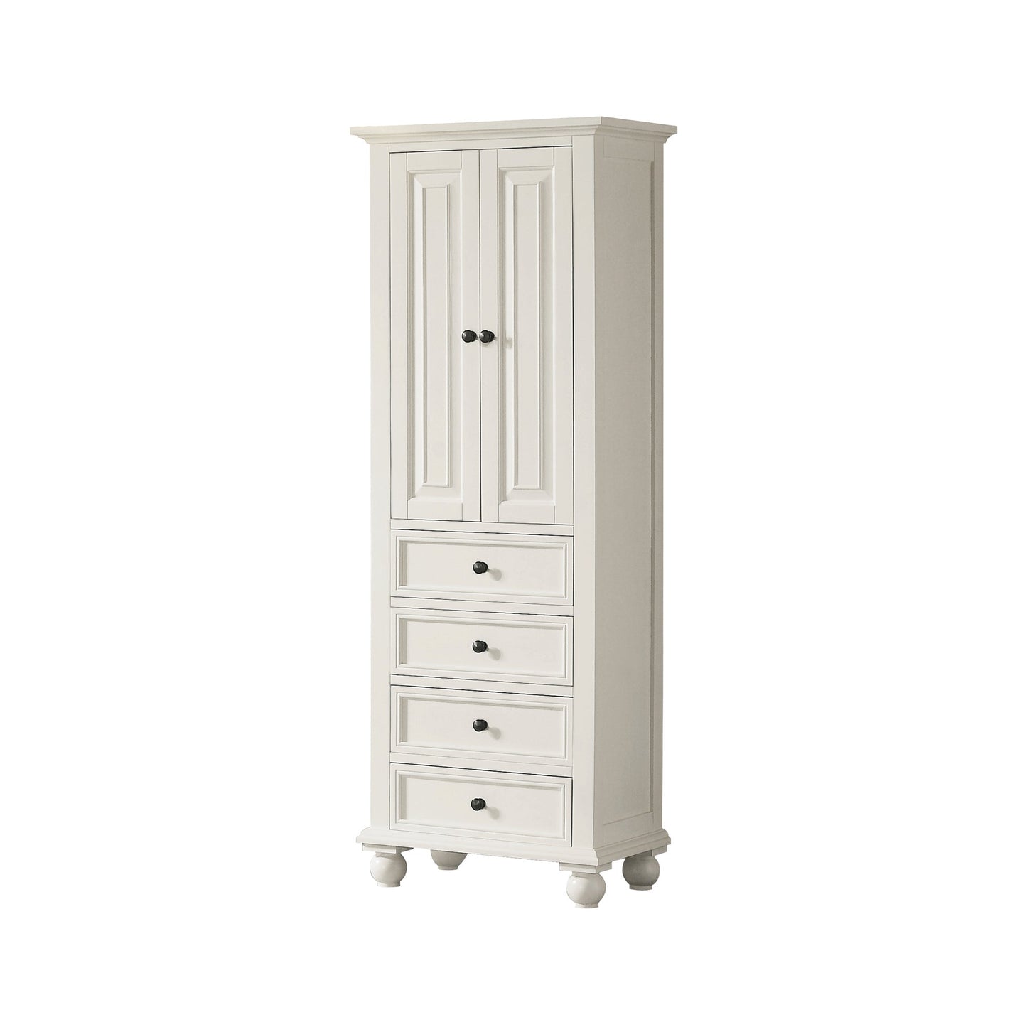 Avanity Thompson 24"W x 16"D x 68"H Charcoal Glaze Linen Cabinet