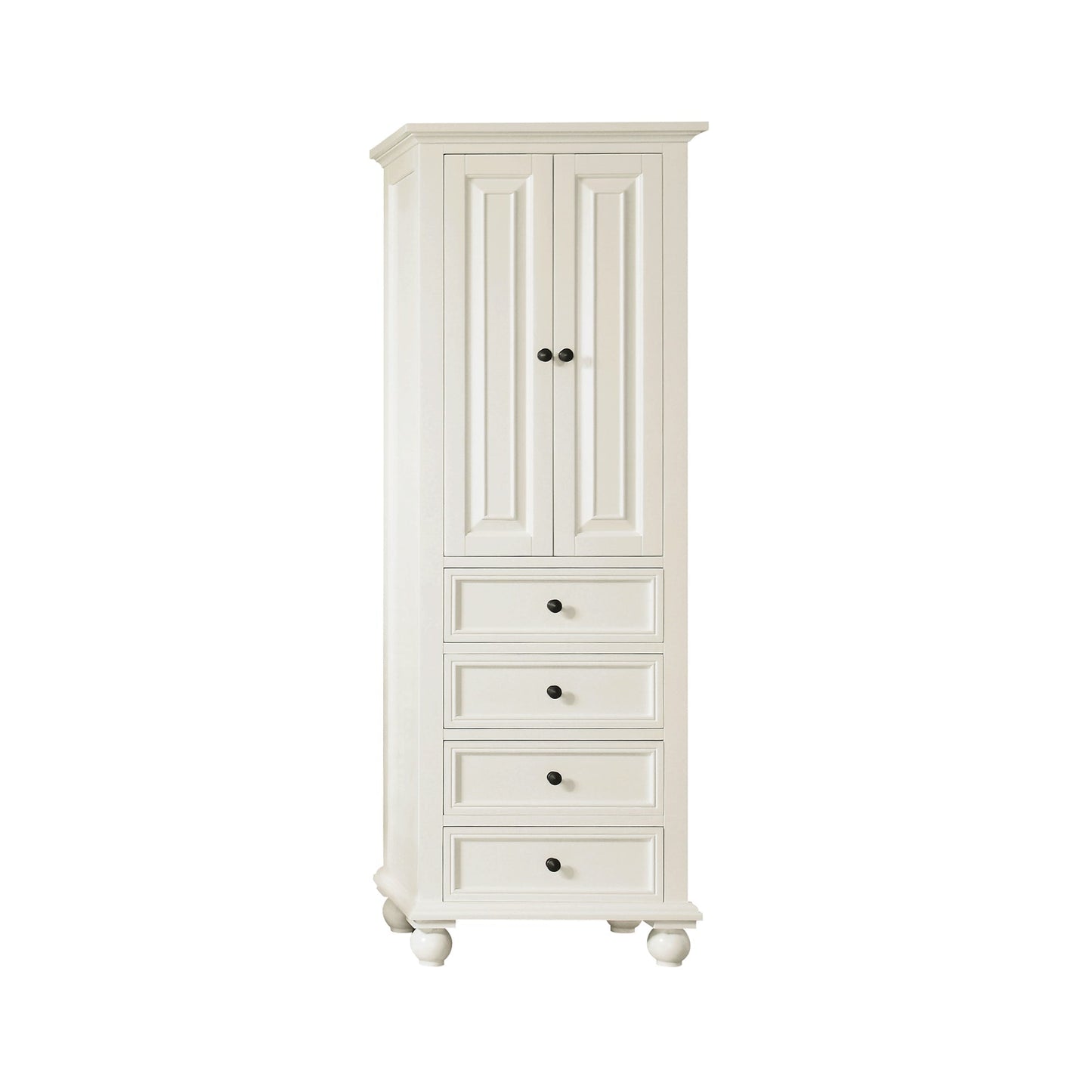 Avanity Thompson 24"W x 16"D x 68"H Charcoal Glaze Linen Cabinet