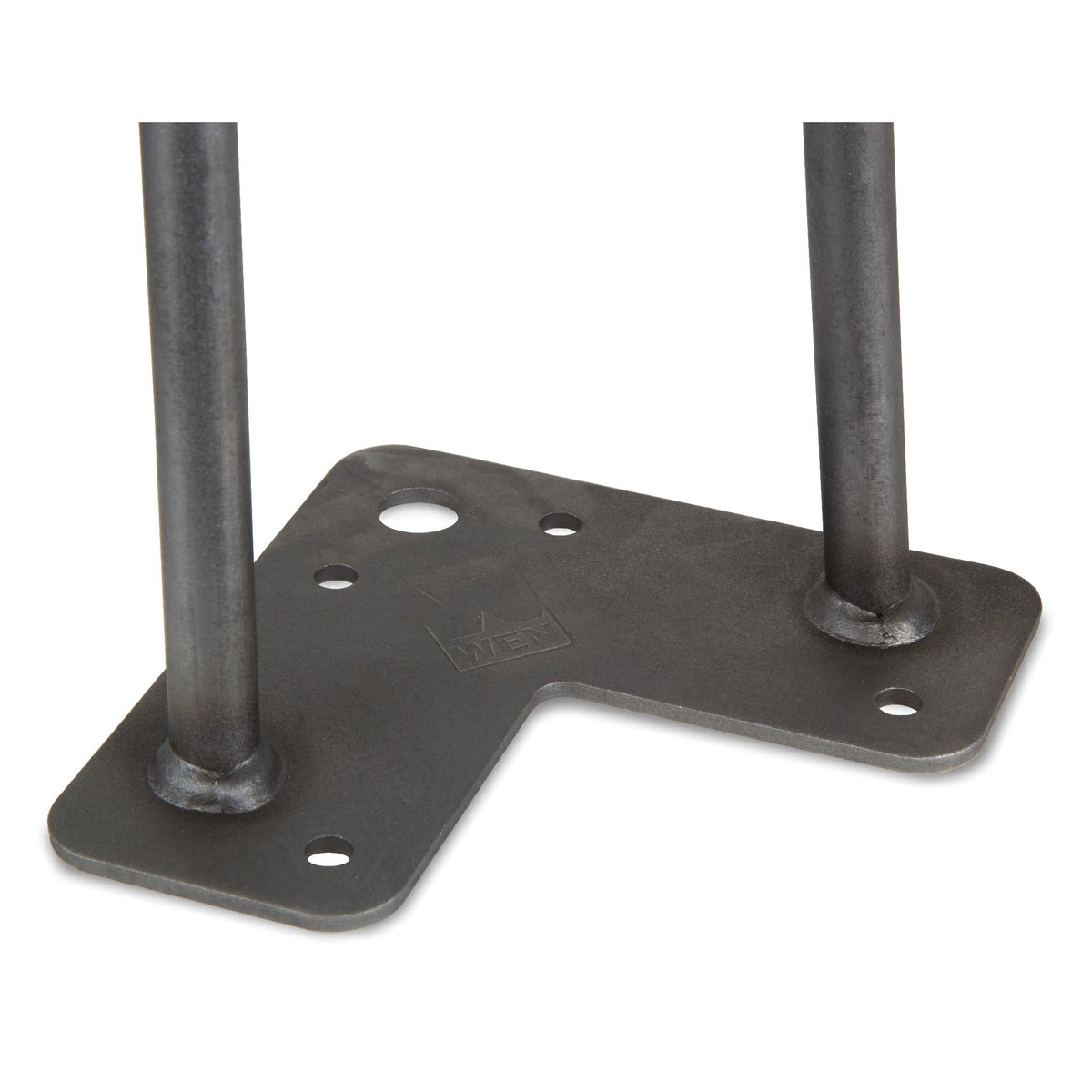 WEN 1/2 in. Diameter x 16 in. Mid‑Century Modern Raw Steel Hairpin Table Legs (4-Pack)