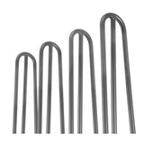 WEN 1/2 in. Diameter 28 in. Mid-Century Modern Raw Steel Hairpin Table Legs, 4-Pack