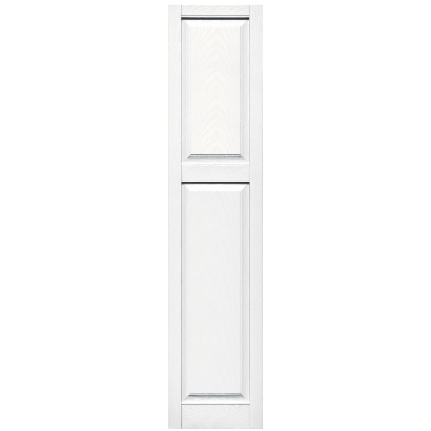 TopShield Cottage Panel Shutters 001 White 14-3/4" x 67"