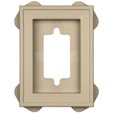 TopShield Recessed Mini Mounting Block 013 Light Almond