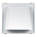 TopShield Hooded Dryer Vent 001 White 8"