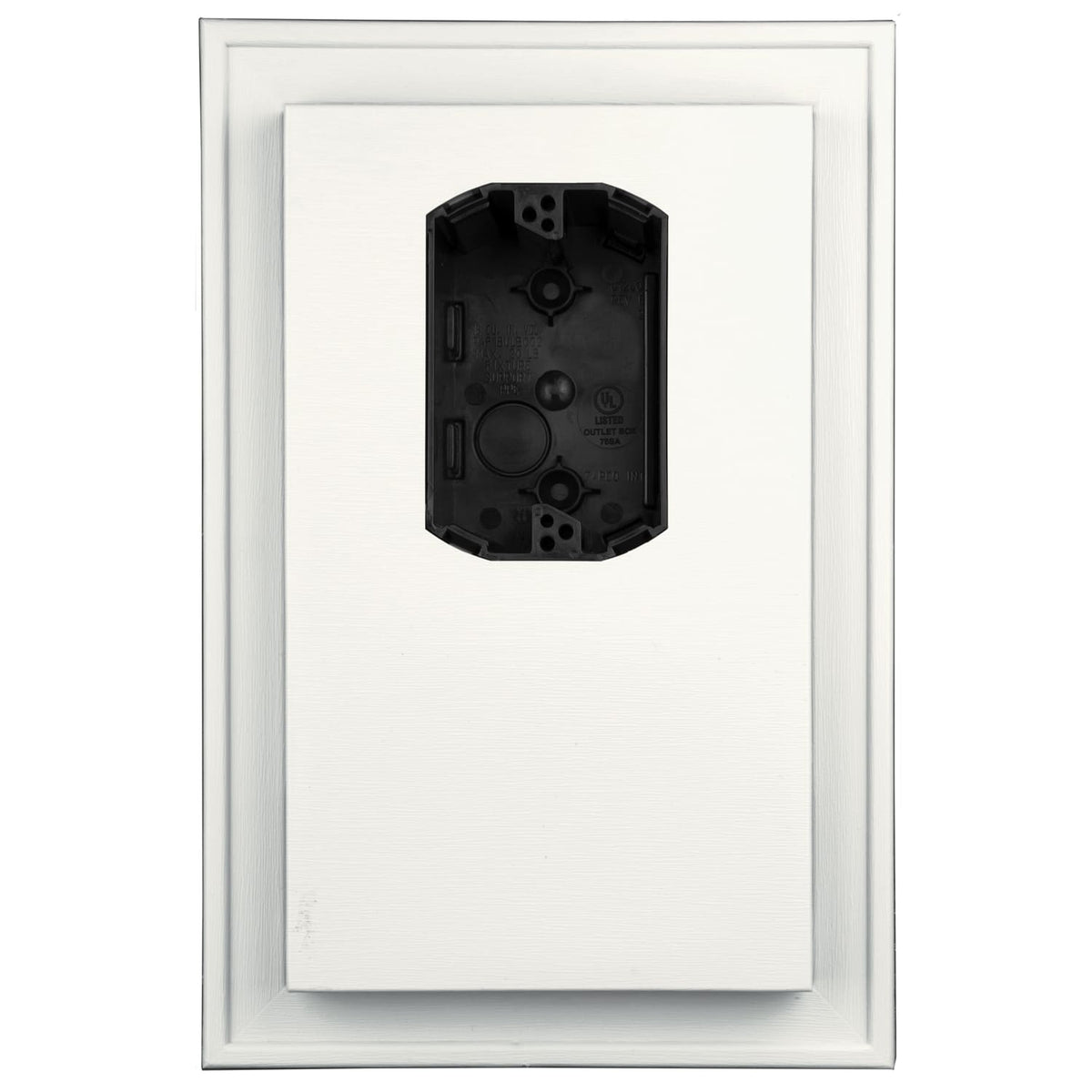 TopShield Jumbo Offset Electrical Block 123 White