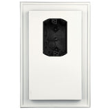 TopShield Jumbo Offset Electrical Block 123 White
